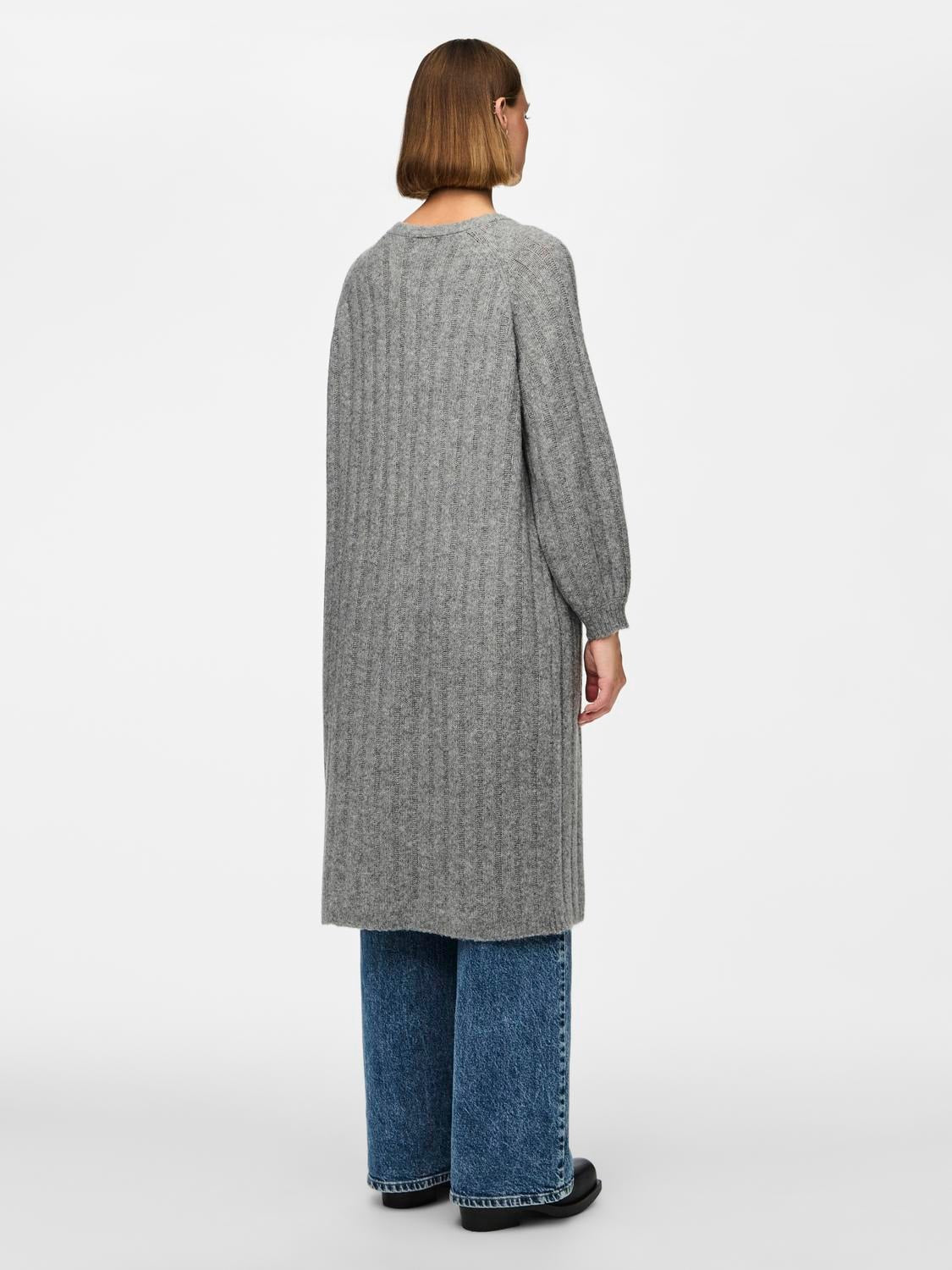 PCMAGGY LS LONG KNIT CARDIGAN NOOS BC