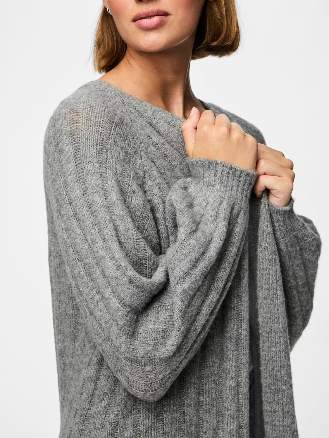 PCMAGGY LS LONG KNIT CARDIGAN NOOS BC