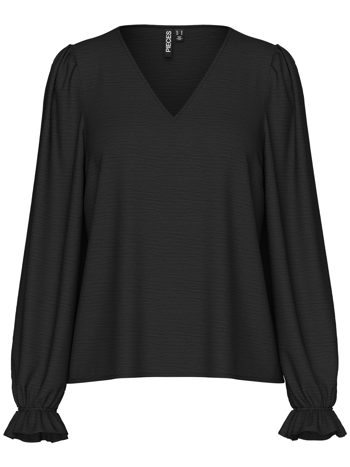 PCTIFFANY LS V-NECK TOP WVN NOOS BC