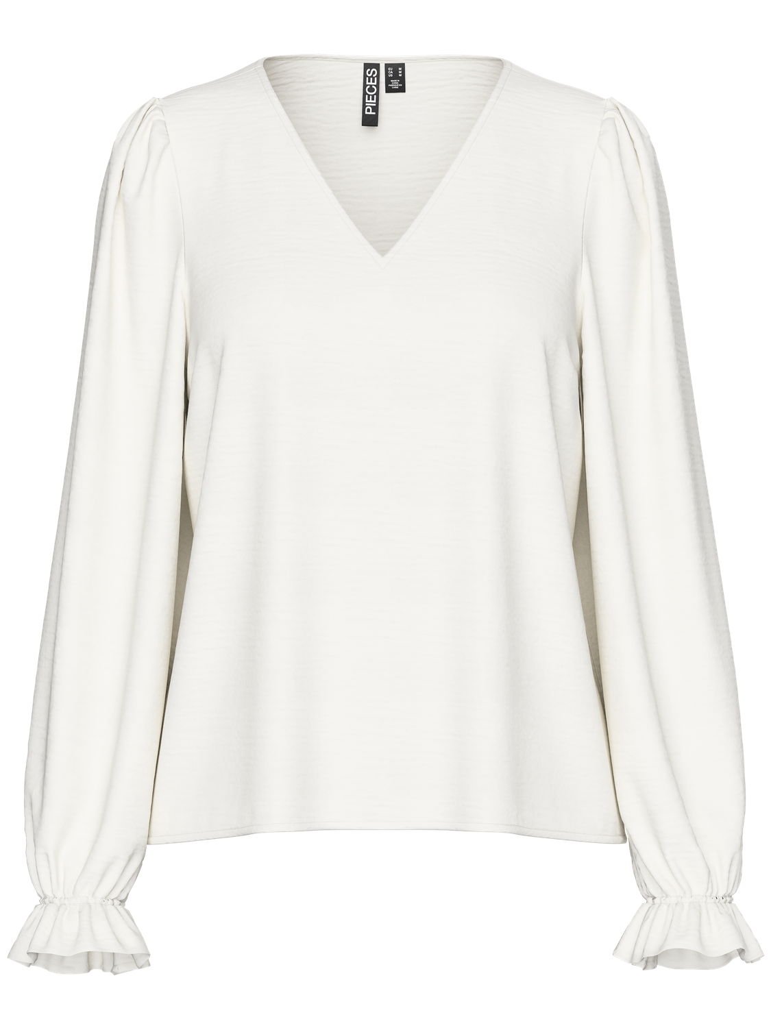 PCTIFFANY LS V-NECK TOP WVN NOOS BC