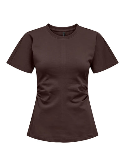 ONLMARIE LIFE S/S RUCHING TOP JRS NOOS