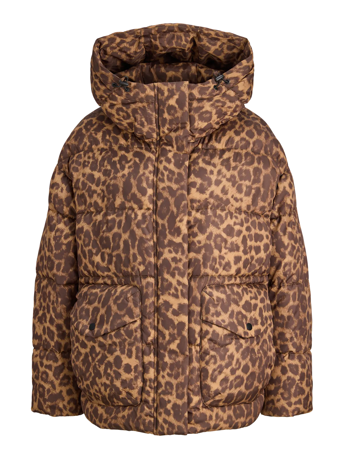 JXANA LEOPARD PUFFER JACKET OTW