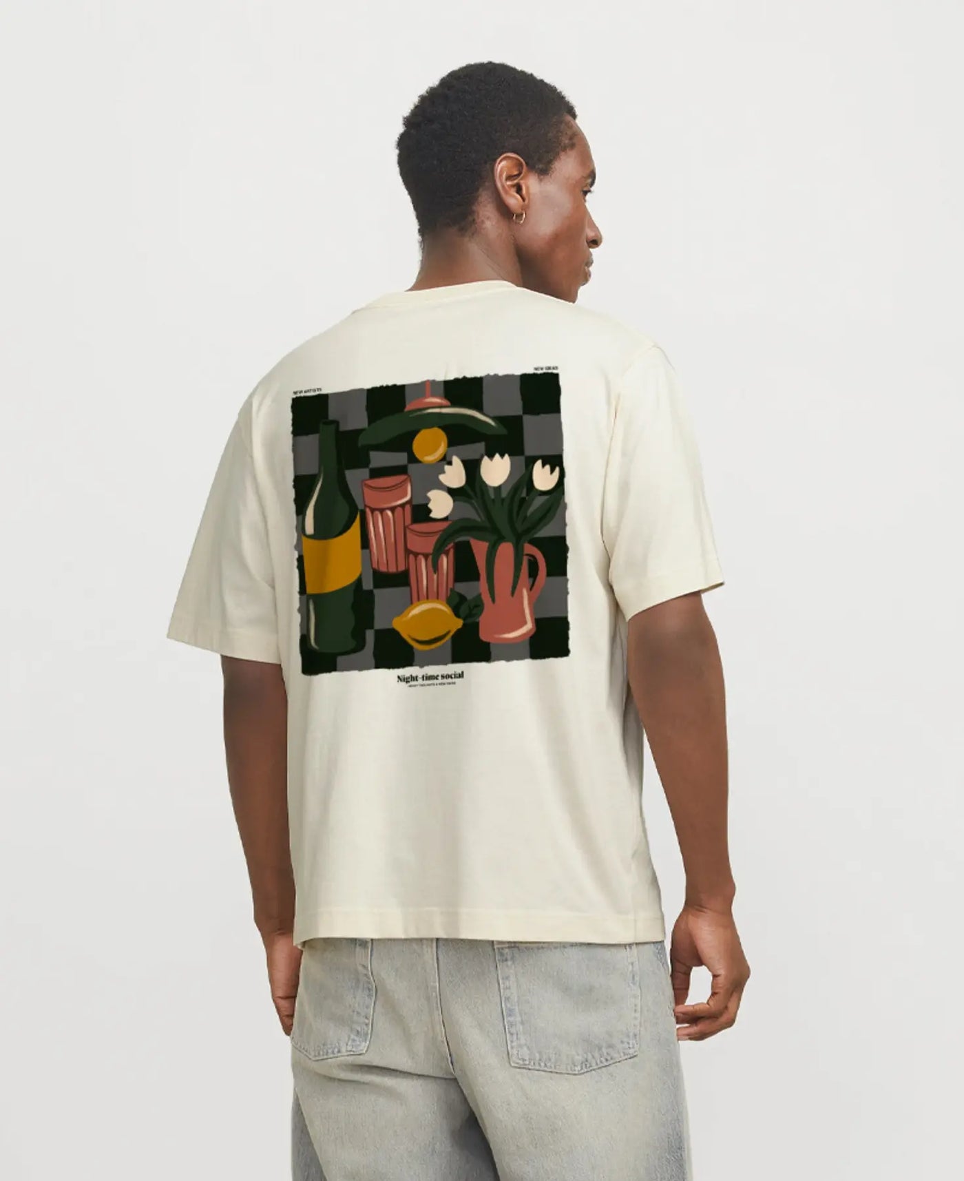 JORSOCIAL SS CREW NECK TEE FT0925