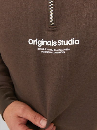 JORVESTERBRO SWEAT QUARTER ZIP HN SN