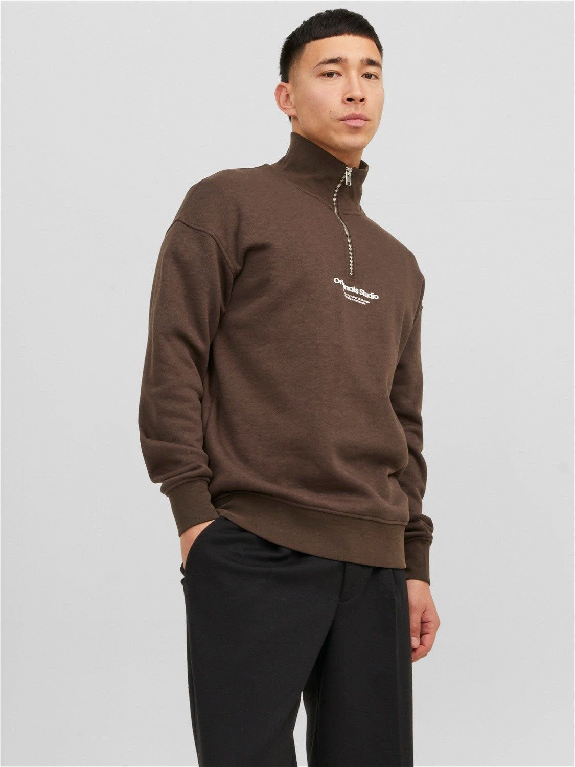 JORVESTERBRO SWEAT QUARTER ZIP HN SN