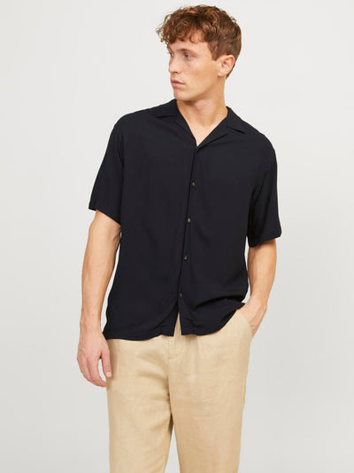 JJEJEFF SOLID RESORT SHIRT SS SN