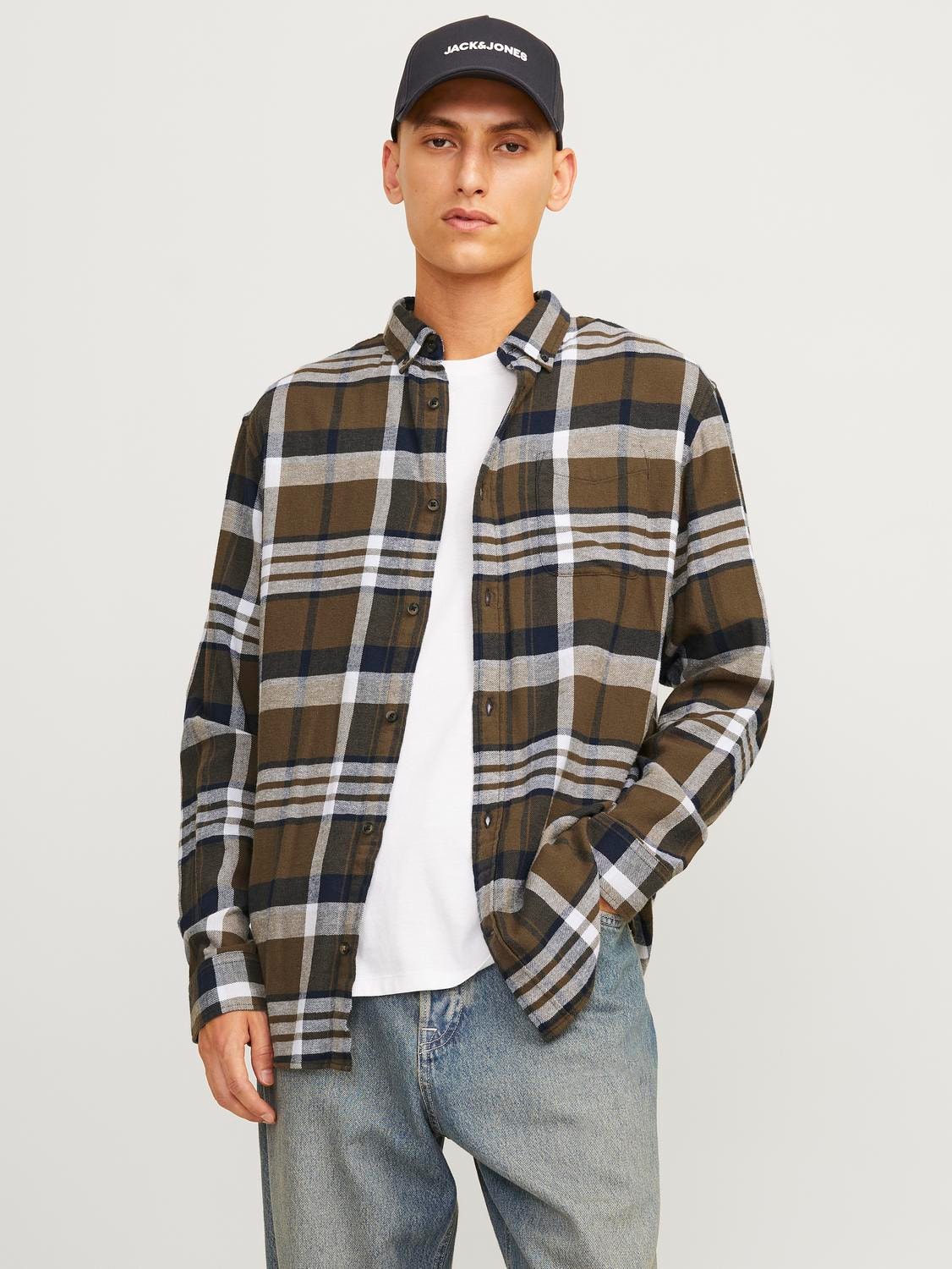 JJECLASSIC AUTUMN CHECK SHIRT LS SN