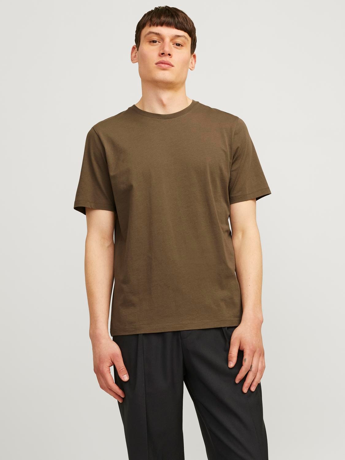 JJEORGANIC BASIC TEE SS O-NECK NOOS