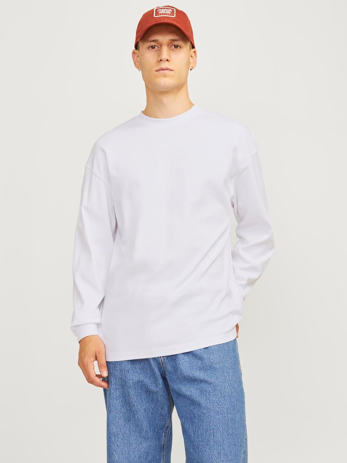 JJEURBAN EDGE TEE LS O-NECK NOOS