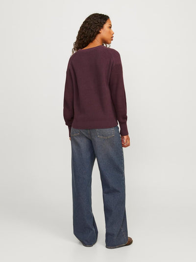 JXMILA TWIST CREW NECK KNIT NOOS