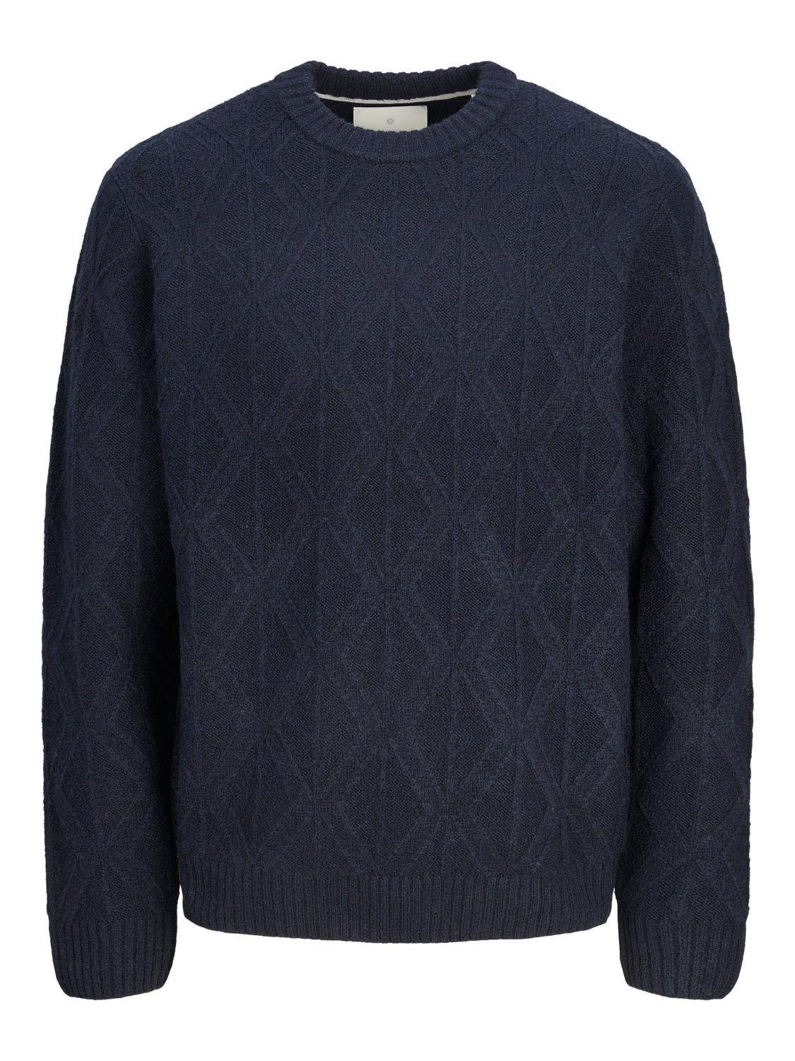 JPRCCFELIX KNIT STRUCTURE CREW NECK