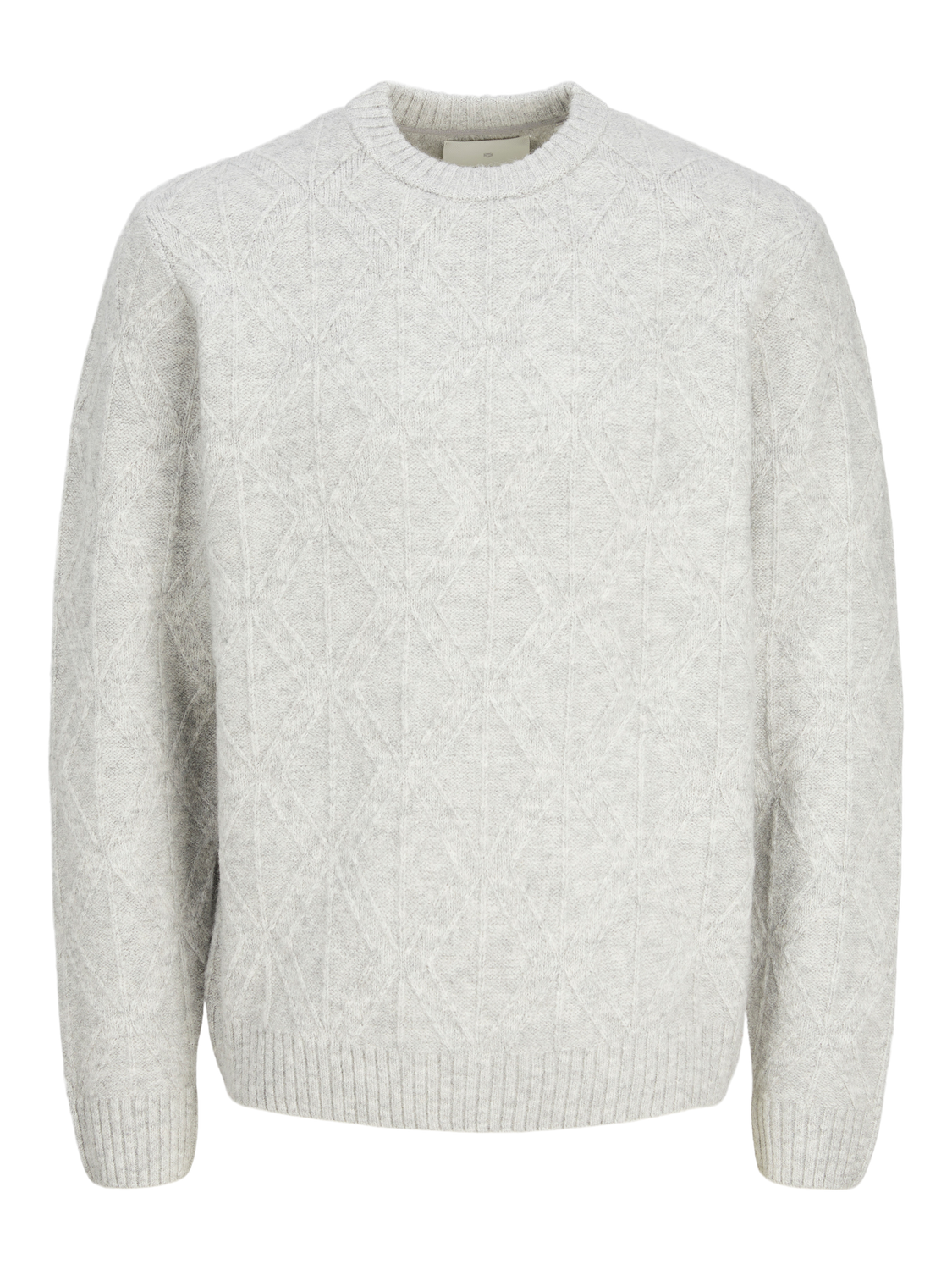 JPRCCFELIX KNIT STRUCTURE CREW NECK