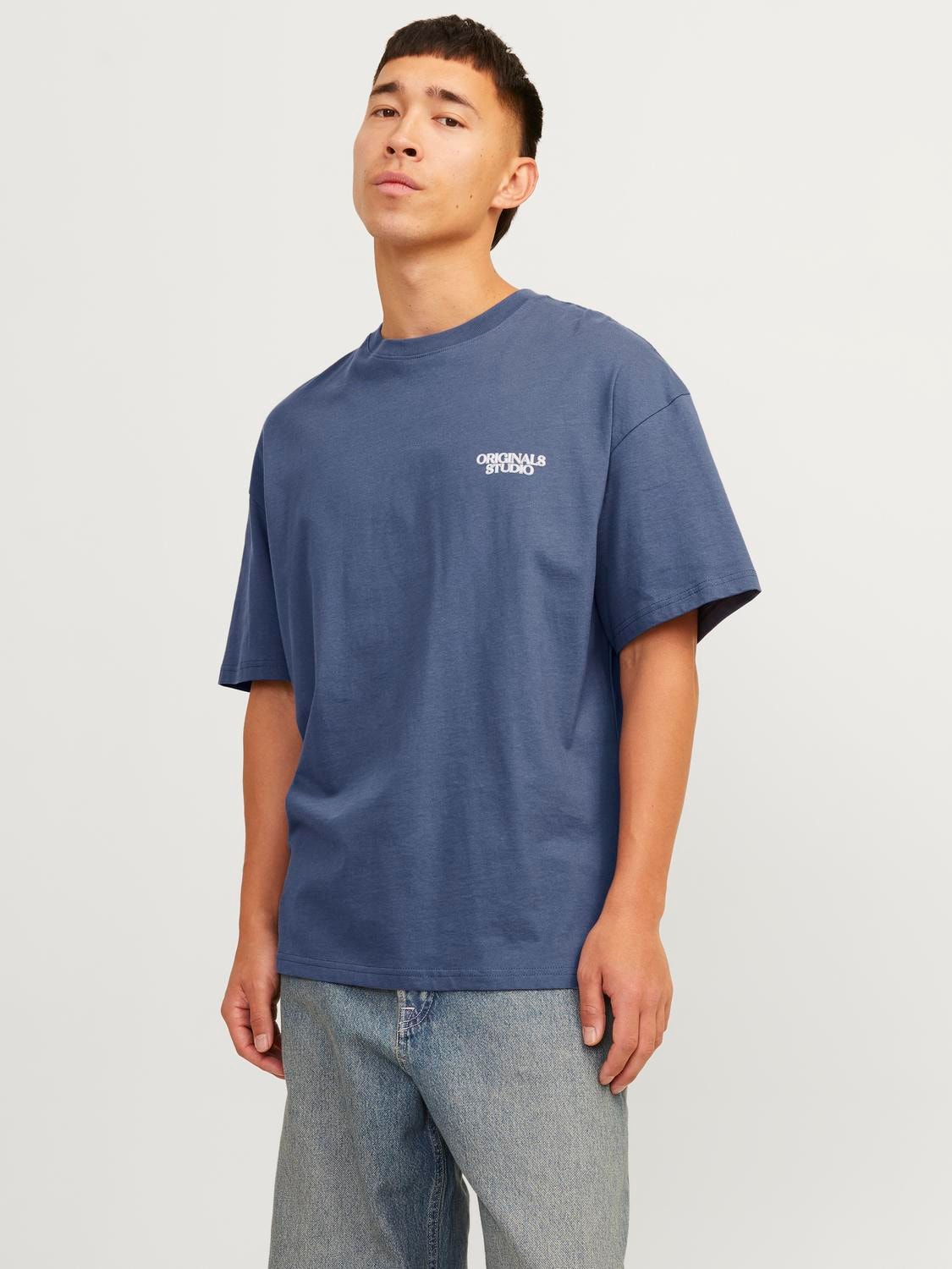 JORBROOKLYN BACK TEE SS CREW NECK