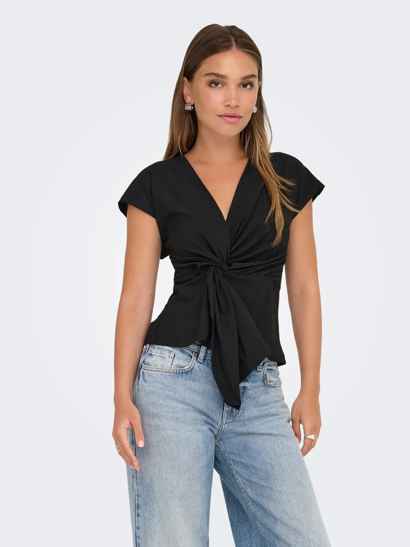 ONLSILJA S/L TWIST TOP JRS