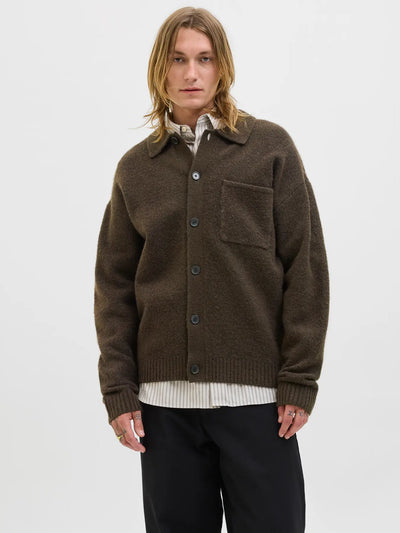JPRBLUFINN KNIT BUTTON CARDIGAN