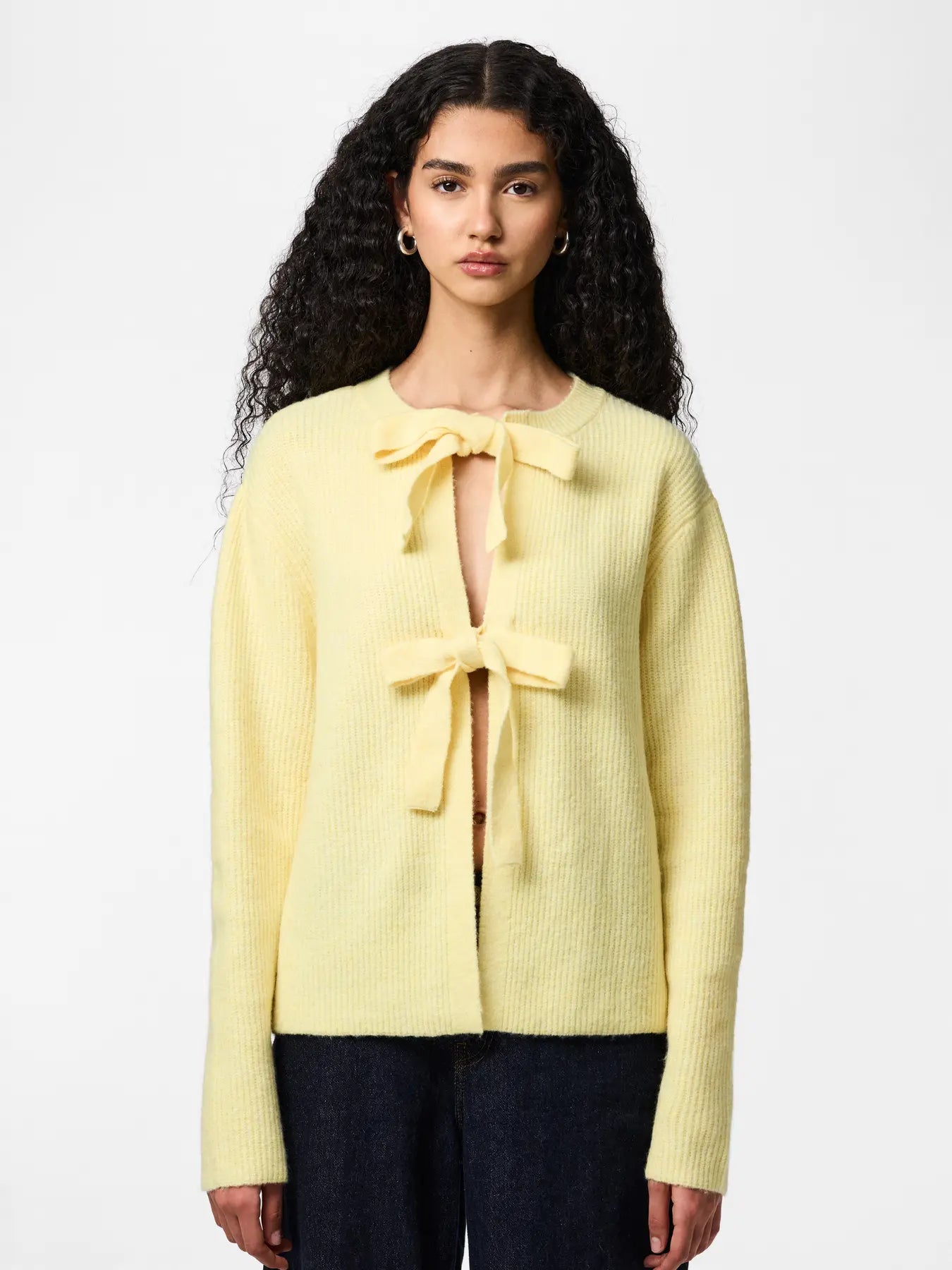 PCSILLY LS REV TIE KNIT NOOS BC