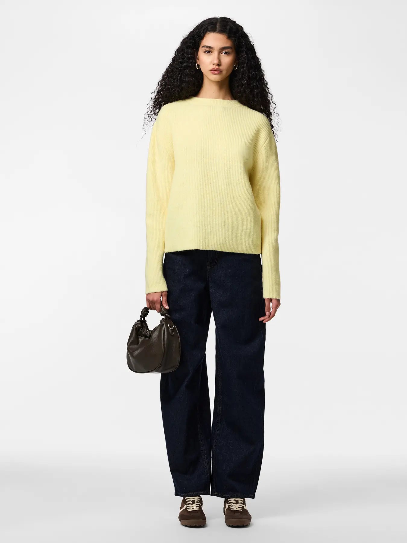 PCSILLY LS REV TIE KNIT NOOS BC