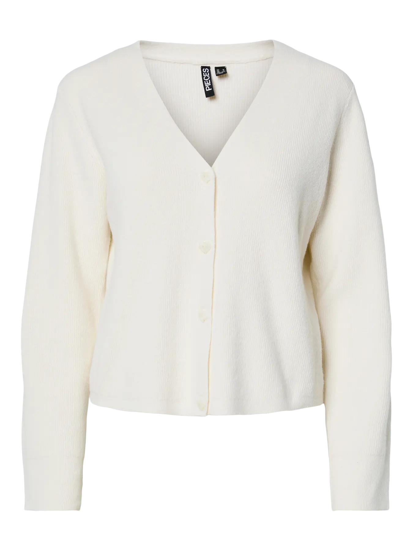 PCORA LS V-NECK KNIT CARDIGAN PWP BC