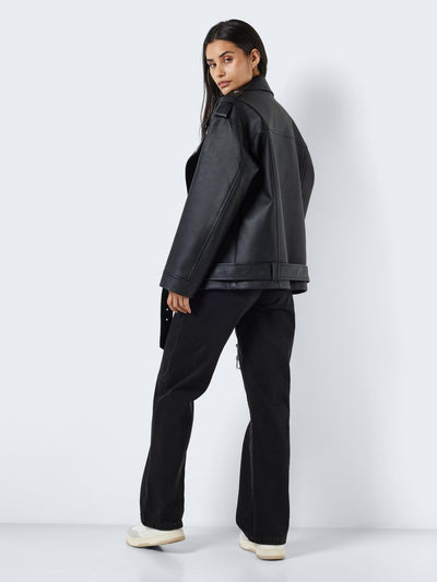 NMPAULINA OVERSIZE BIKER JACKET NOOS