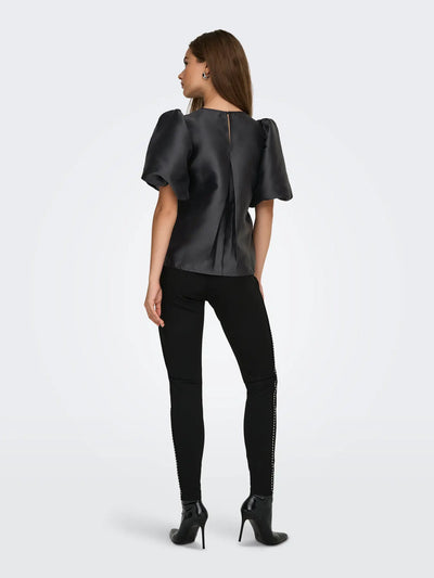 ONLMANNY 2/4 HEAVY SATIN TOP WVN CS