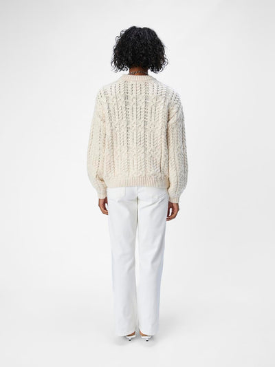 OBJDIDDI LO L/S KNIT PULLOVER NOOS