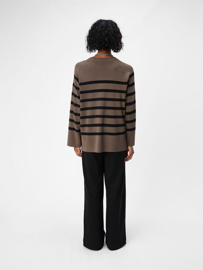 OBJESTER LS KNIT TOP NOOS