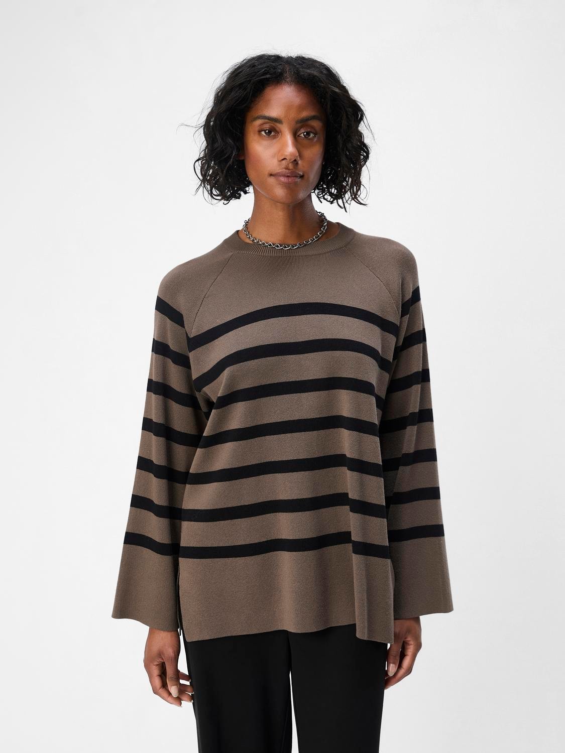 OBJESTER LS KNIT TOP NOOS