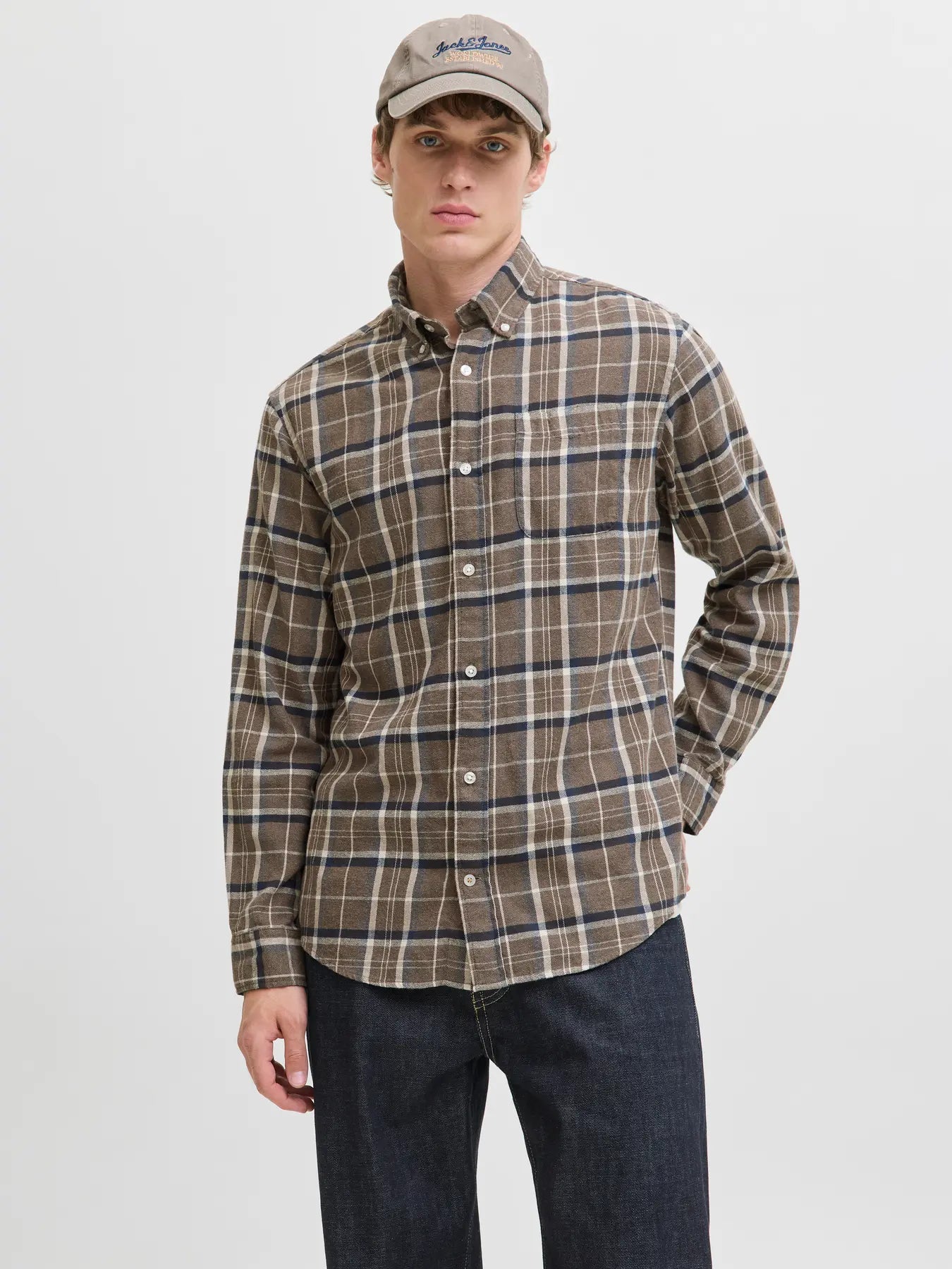 JJECLASSIC FLANNEL CHECK SHIRT LS SN