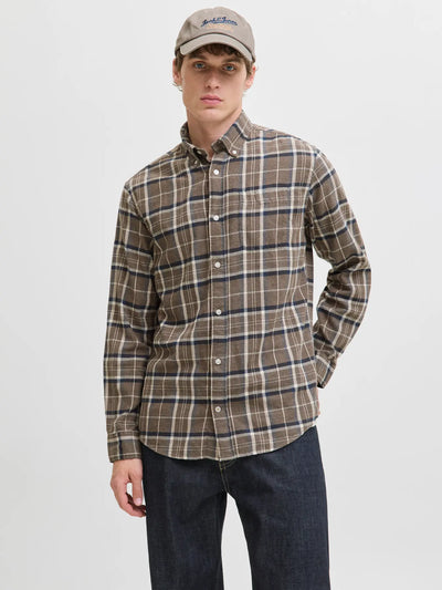 JJECLASSIC FLANNEL CHECK SHIRT LS SN