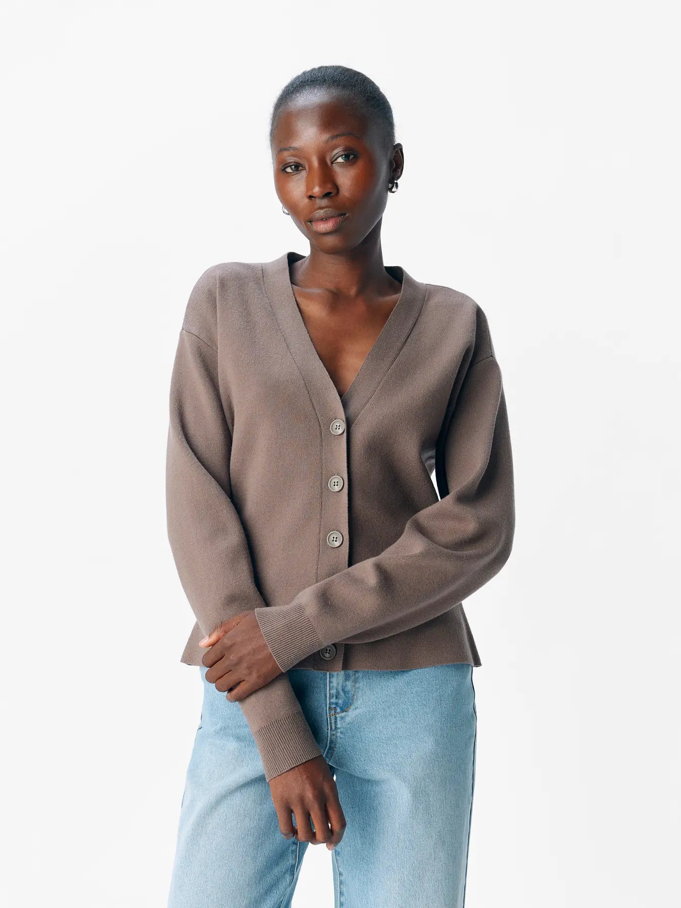 OBJREYNARD LS SLI CARDIGAN NOOS