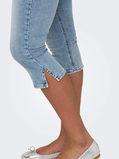 ONLBLUSH MW SLIT CAPRI DNM PIM NOOS