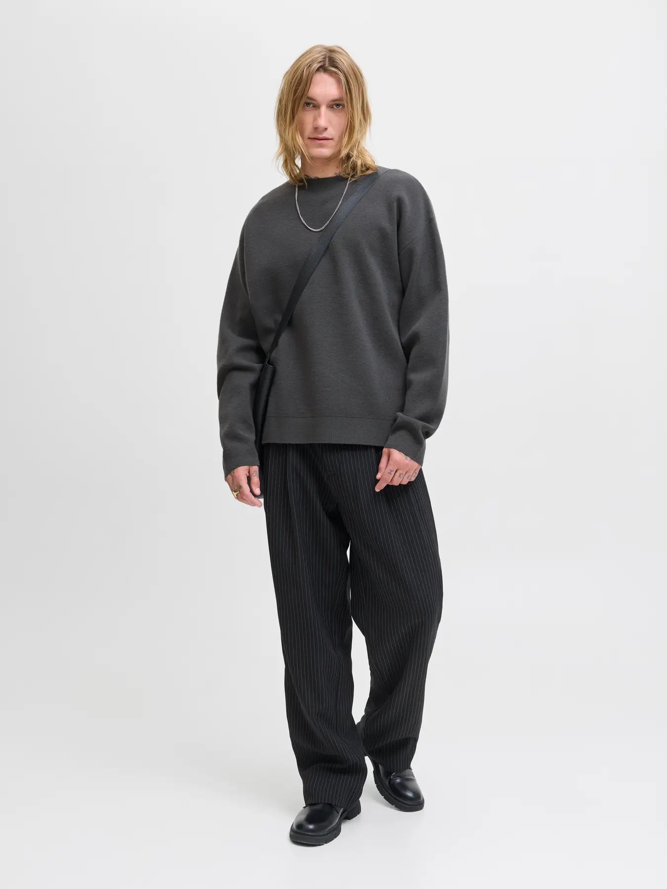 JPRBLABRADFORT KNIT CREW NECK
