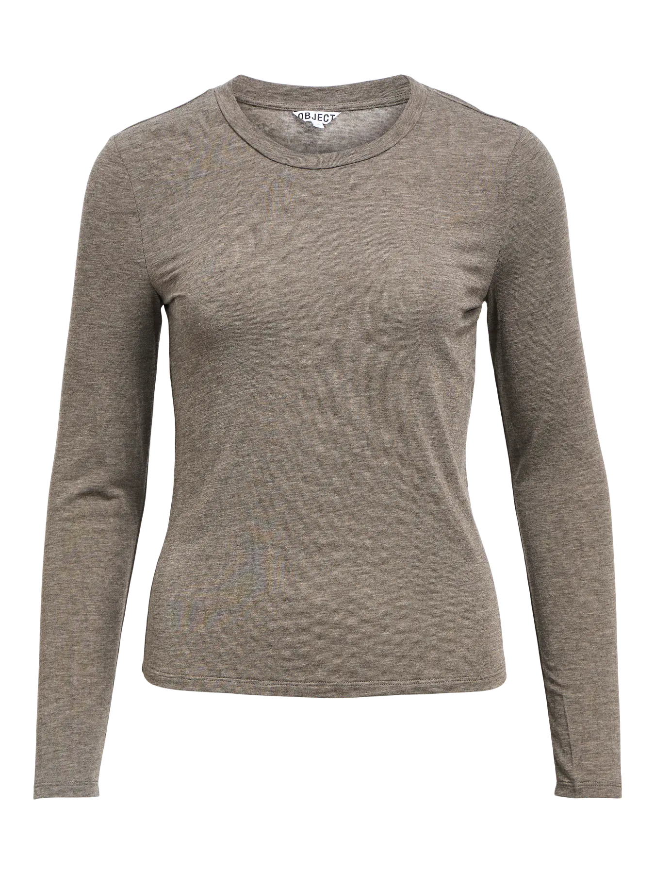 OBJZOFIA SLI L/S O-NECK TOP NOOS